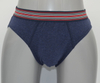 OEM 100% Cotton Sport Brief with Exposed Contrast Waistband (JMC12009)