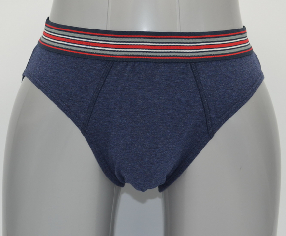 OEM 100% Cotton Sport Brief with Exposed Contrast Waistband (JMC12009)