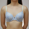 OEM Geometric Print Contoured Underwire Support Bra