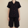 OEM Women's Cotton Printed Pajama/Loungewear Set (Short Sleeve/Shorts) (JMC26001)