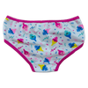 OEM Girl's Troll Magic Colorful Scalloped Brief