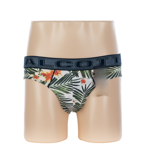 OEM Men's Cotton Brief With Leaf Print (JMC12020)