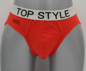 OEM Premium 95/5 Cotton/Elastane Brief with Custom Jacquard Waistband (JMC12010)