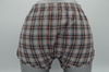 OEM Custom Woven 100% Cotton Flannel Plaid Boxers (JMC11076)
