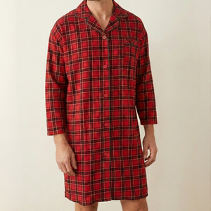 OEM Men's Premium 95% Cotton 5% Elastane Knit Lounge Top (JMC26006)