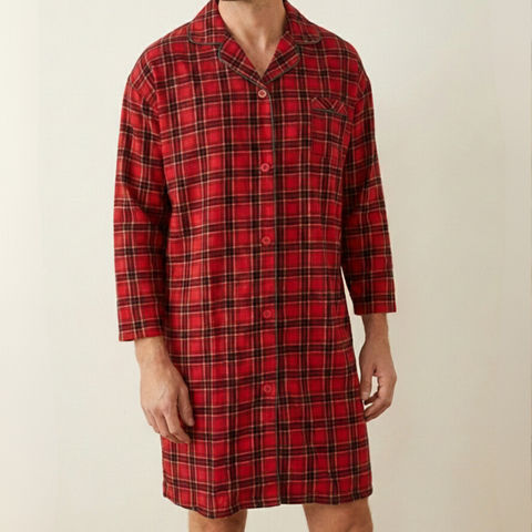 OEM Men's Premium 95% Cotton 5% Elastane Knit Lounge Top (JMC26006)