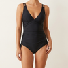 OEM Women's Elegant Ruched One-Piece Swimsuit