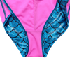 OEM Mermaid Scale Cut-Out Girls Swimsuit