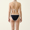 OEM Women's Contrast Binding String Bikini Set