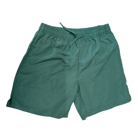 OEM Boys Sage Green Solid Swim Trunks