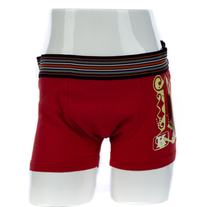  Comfortable Boys Print Cotton Red Boxer (JMC31011)