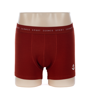 Plus Size Men's Cotton Boxer In Red (JMC11082)