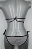 OEM Heathered Triangle Bikini sett med kontrastbinding (JMC41018)