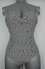 OEM Zigzag Molded Underwire Swimsuit i ett stykke (JMC41026)