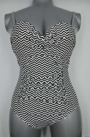 OEM zigzag underwire One-Piece Weeksuit (JMC41026)