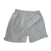 OEM Boys Khaki Vertical Striped Swim Trunks