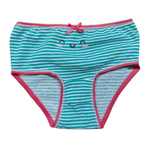 OEM puellae Essentiale Purus Cotton Multi Print Brevis