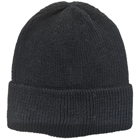 OEM Eco-Hybrid Recycled Cotton Ribbed Beanie