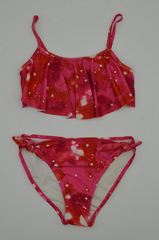Conjunto de natação de padrões de corante de tie de menina OEM (JMC41011)