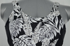 OEM Floral Monochrome One-Piece Swimsuit (JMC41023)