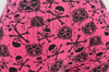 OEM Men's impresso Cotton Stretcher - Gráfico de caveira rosa neon (JMC11045)