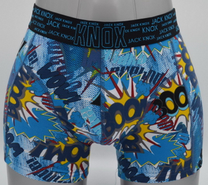 OEM Men's Comic-Print Boxer Shorts con Jacquard Wistand (JMC11011)