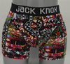 Men’s Printed Boxer Brief with Double-Layer Pouch and Jacquard Waistband (JMC11005)