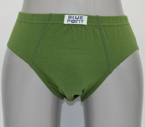 OEM Sustainable 100% Cotton Solid Color Men's Brief (JMC12011)