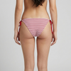 OEM 여성용 해상 스트라이프 사이드 타이 비키니 하의
