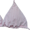 OEM Women's Blossom Pink Eyelet Triangle Bikini