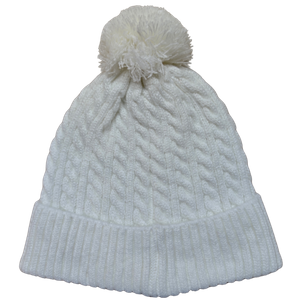 OEM Playful Pom-Pom Ribbed Winter Beanie
