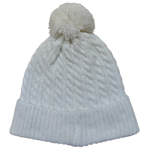 OEM Playful Pom-Pom Ribbed Winter Beanie