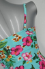 OEM Customizable Ladies Flower Printed One Piece Swim Suit (JMC41005)