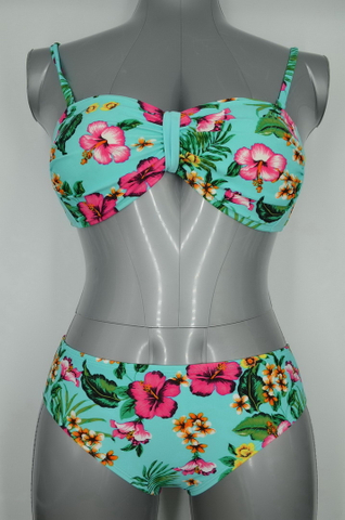 OEM Slitesterk to -stykke Quick Dry Swimwear for Women (JMC41007)