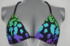 OEM -Gradienten -Print -Dreiecksbikini mit grafischem Bund (JMC41021)