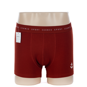 Plus Size Men's Cotton Boxer In Red (JMC11082)