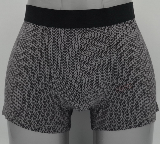 Men's Men's Printed Boxer Shorts - Polyamide Elastane Retant с поясом с логотипом жаккарда (JMC11022)