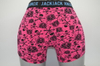 OEM Men's impresso Cotton Stretcher - Gráfico de caveira rosa neon (JMC11045)