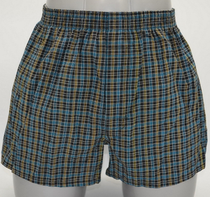 OEM Micro-Check 100% Cotton Woven Boxer (JMC11079)
