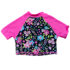 OEM Girl's Vibrant Floral Two-Piece Rash Guard Set