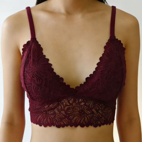 OEM Intricate Florales Lace High-Apex Bra