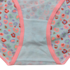 OEM Girl's Leopard Heart Lace-Trim Brief