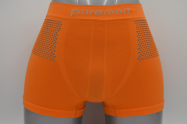 Custom Men's Jacquard Logo WaistbandSeamless Boxer (JMC14008)
