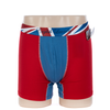 OEM Men's Print Cotton Boxer With English Style Waistband (JMC11058)