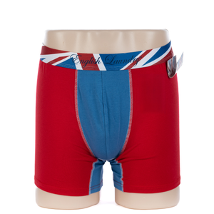 OEM Men's Print Cotton Boxer With English Style Waistband (JMC11058)