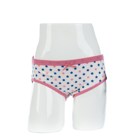 OEM 100% Cotton Girls Print Brief Underwear (JMC41012)