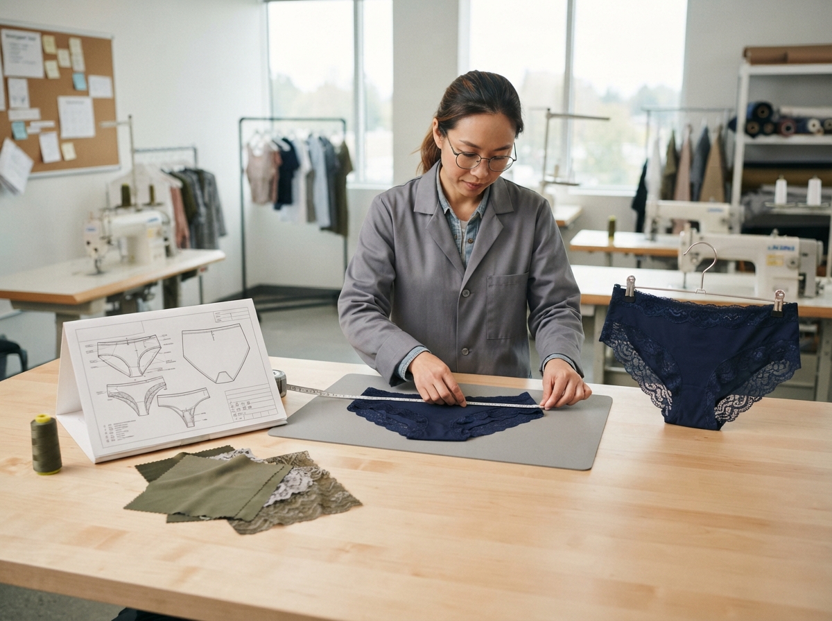 underwear manufacturing sampling