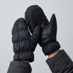 OEM Lightweight Woven Yarn-Dyed Mitten Gloves