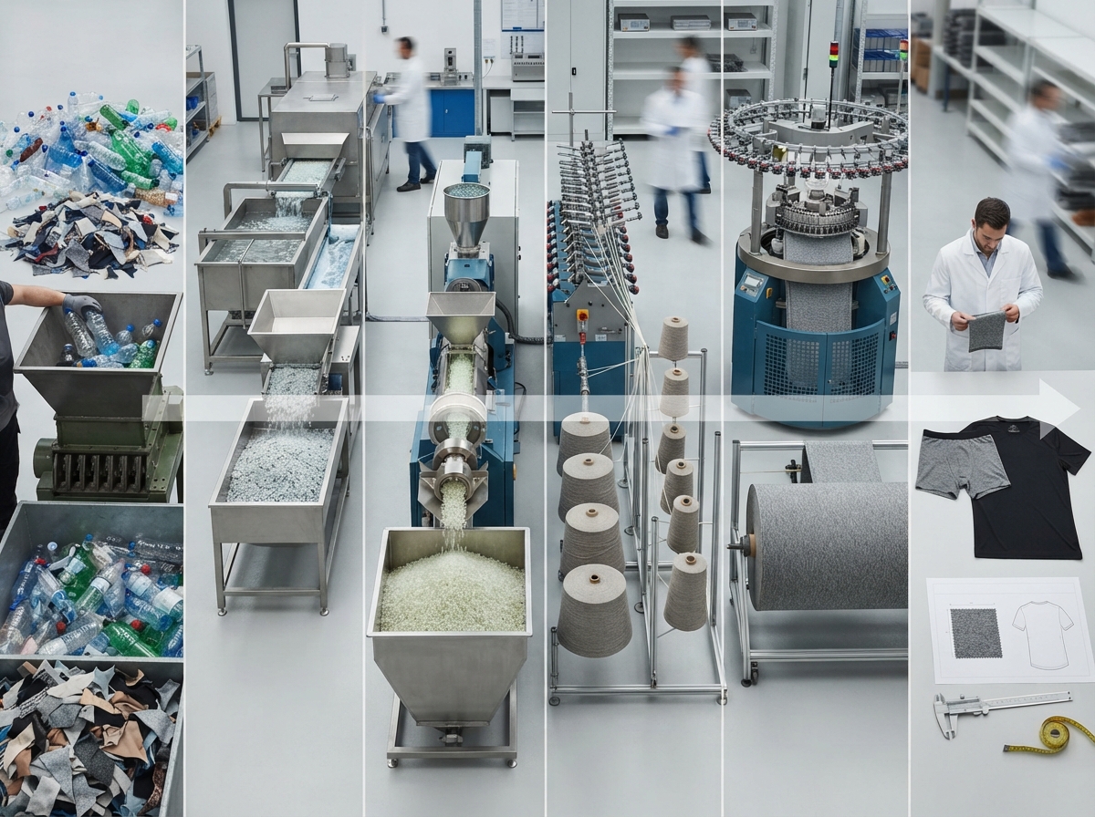 How Recycled Polyester Is Made