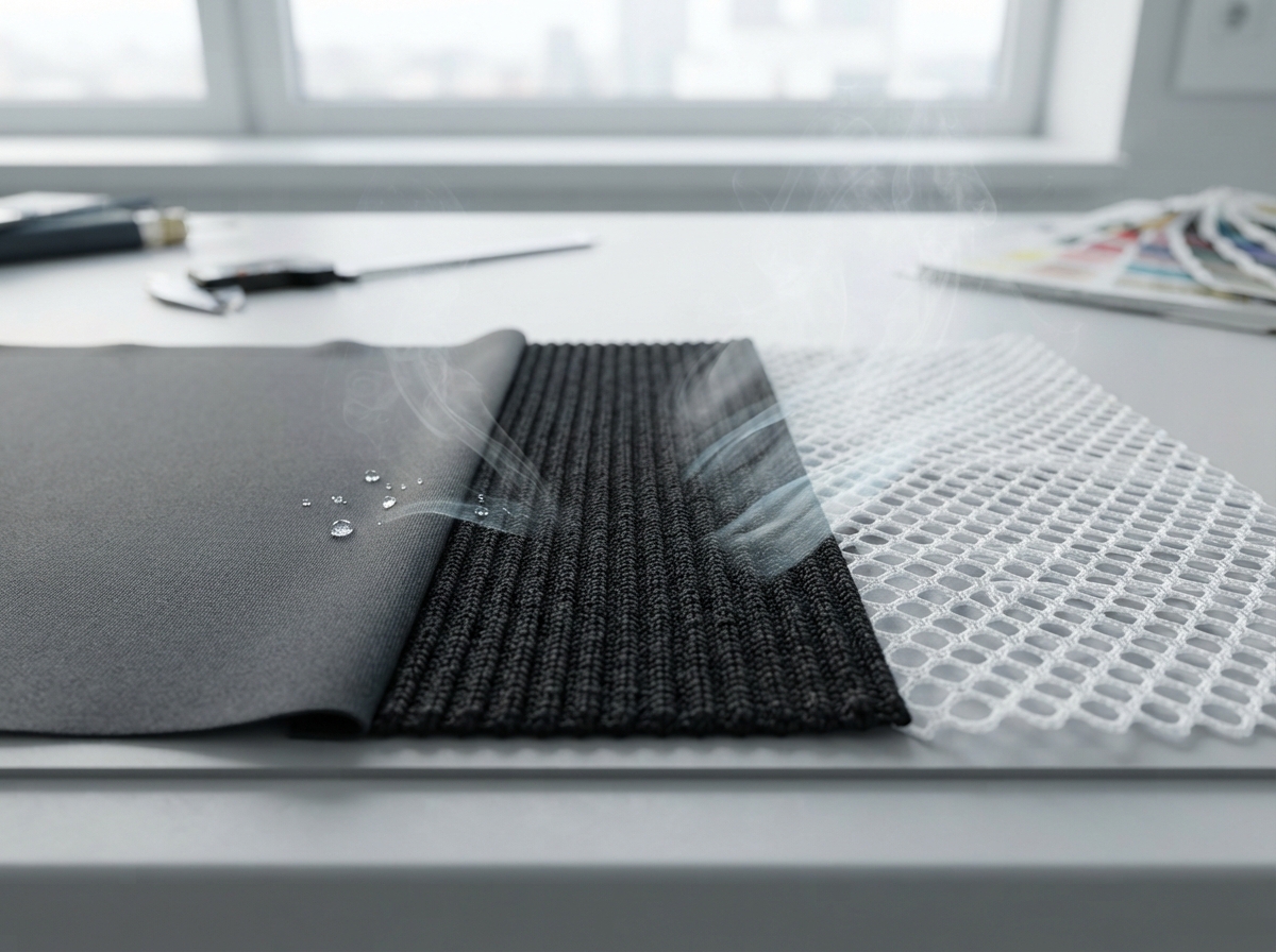 breathable textile structures